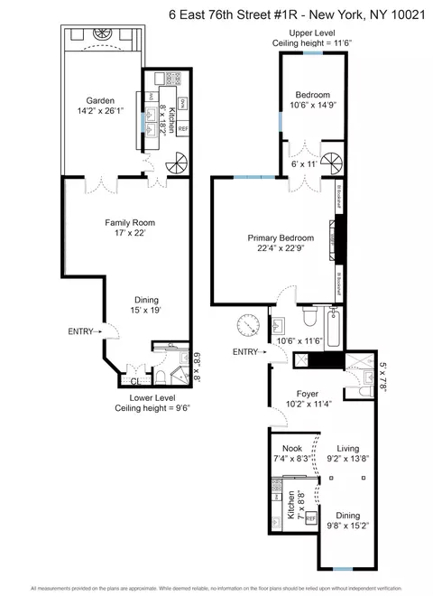 6 E 76th St #1R, New York, NY 10021