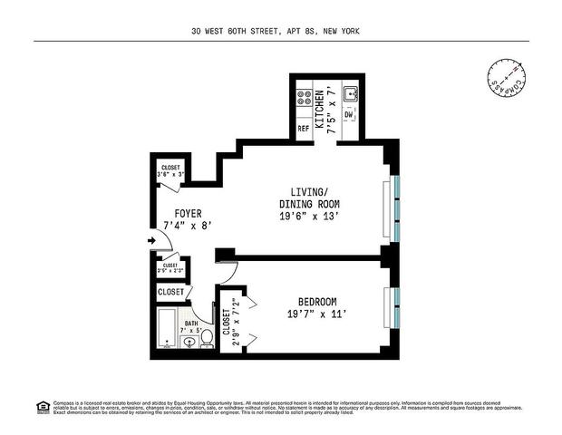 30 W 60th St #8-S, New York, NY 10023