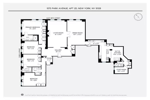 1075 Park Ave #2D, New York, NY 10128