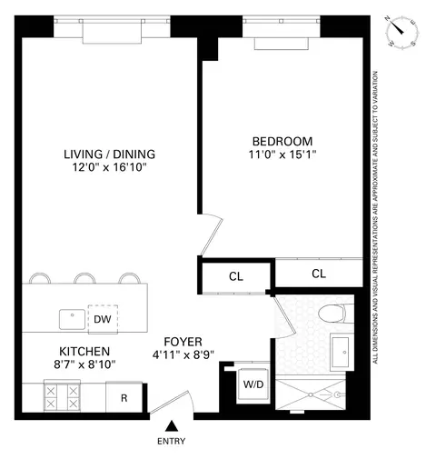 555 W 23rd St #N10J, New York, NY 10011