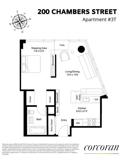 200 Chambers St #3T, New York, NY 10007