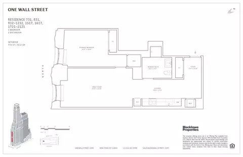 1 Wall St #932, New York, NY 10005
