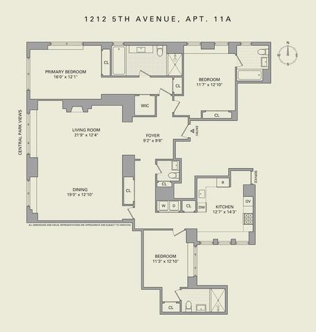 1212 5th Ave #11A, New York, NY 10029