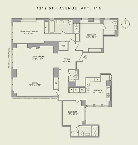 1212 5th Ave #11A, New York, NY 10029