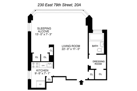 230 E 79th St #20A, New York City, NY 10021
