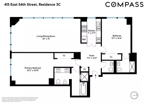 415 E 54th St #3C, New York, NY 10022