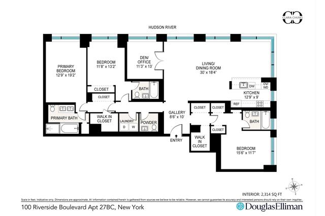 100 Riverside Blvd #27B, New York, NY 10069