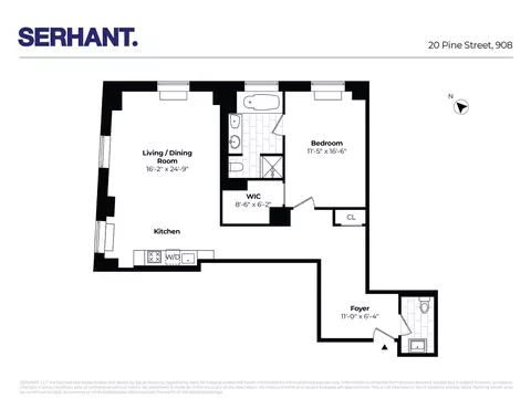 20 Pine St #908, New York, NY 10005
