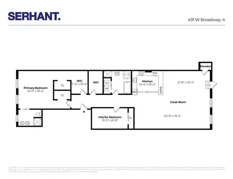 431 W Broadway #4, New York, NY 10012