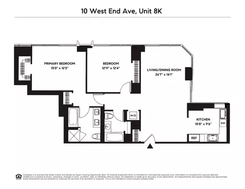 10 W End Ave #8K, New York, NY 10023