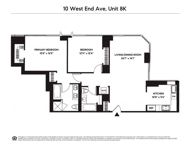10 W End Ave #8K, New York, NY 10023