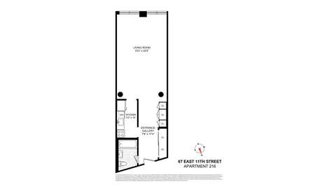 67 E 11th St #216, New York, NY 10003