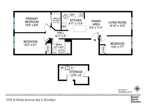 1276 St Marks Ave #2, Brooklyn, NY 11213