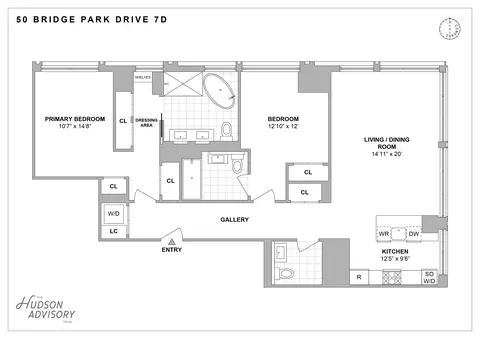 50 Bridge Park Dr #7D, Brooklyn, NY 11201