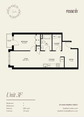 371 Hawthorne St #3-F, Brooklyn, NY 11225