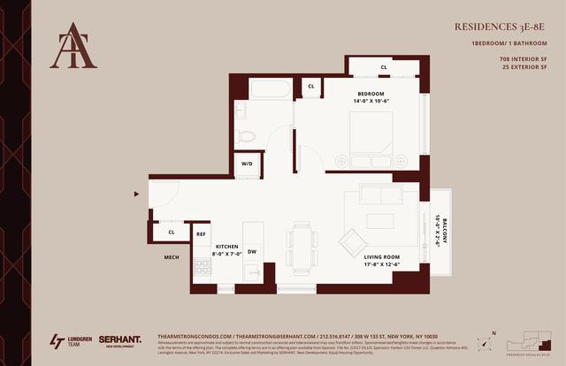 308 W 133rd St #7E, New York, NY 10030
