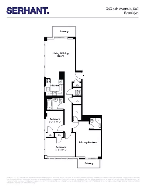343 4th Ave #10G, Brooklyn, NY 11215