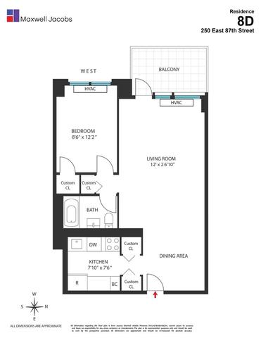 250 E 87th St #8D, New York, NY 10128