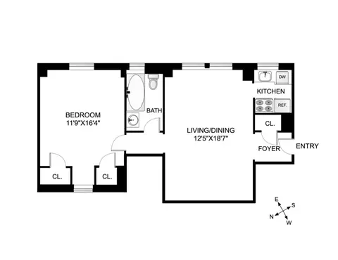 24 Monroe Pl #2B, Brooklyn, NY 11201