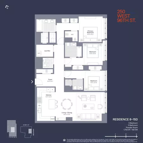 250 W 96th St #11D, New York, NY 10025