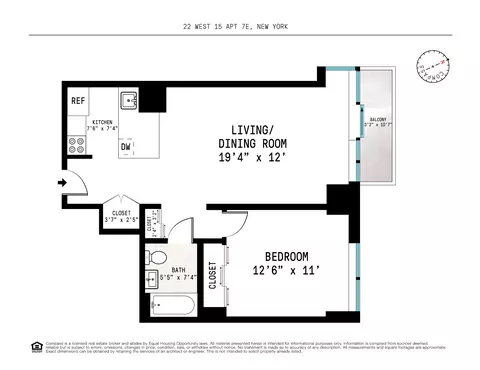 22 W 15th St #7E, New York, NY 10011