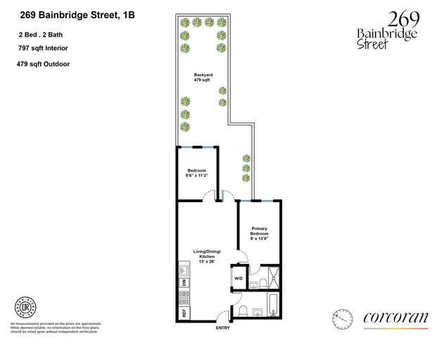 269 Bainbridge St #1B, Brooklyn, NY 11233