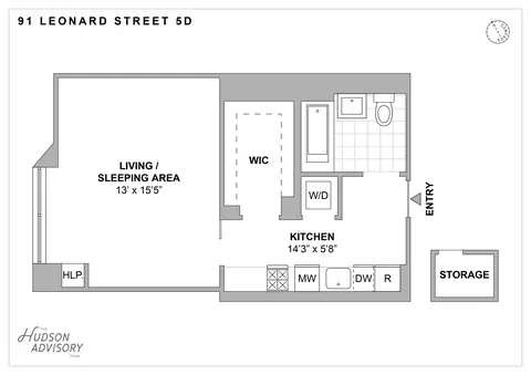 91 Leonard St #5D, New York, NY 10013