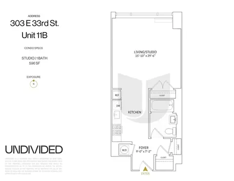 303 E 33rd St #11B, New York, NY 10016