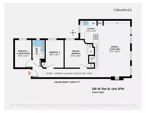 210 W 21st St #2FW, New York, NY 10011