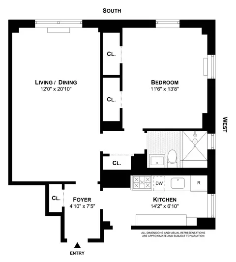 878 W End Ave #11D, New York, NY 10025