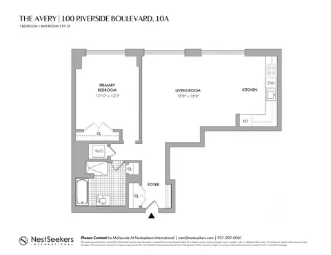 100 Riverside Blvd #10-A, New York, NY 10069