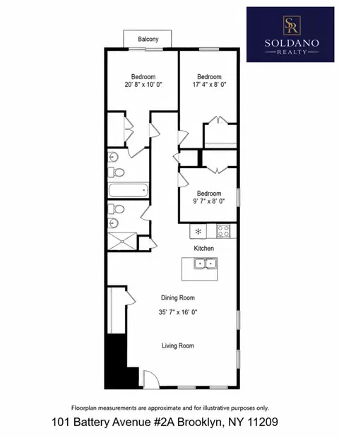 101 Battery Ave #2A, Brooklyn, NY 11209