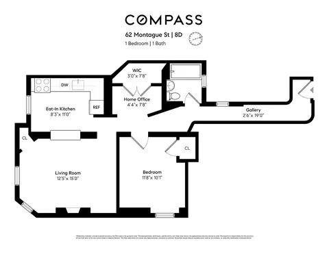 62 Montague St #8D, Brooklyn, NY 11201