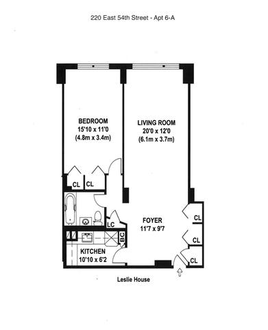 220 E 54th St #6A, New York, NY 10022