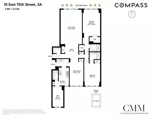 10 E 70th St #3A, New York, NY 10021