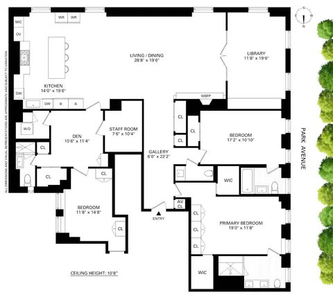1001 Park Ave #6S, New York, NY 10028