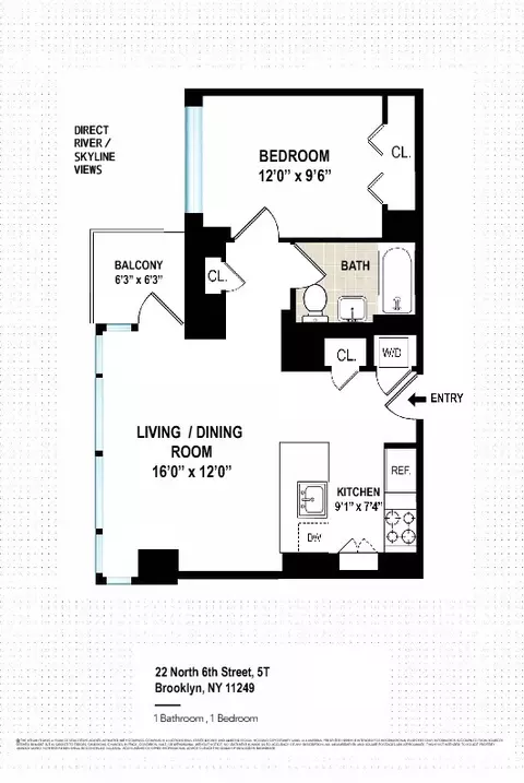 22 N 6th St #5T, Brooklyn, NY 11249