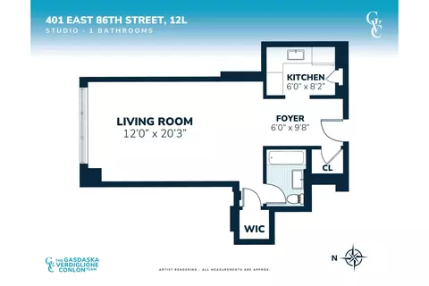 401 E 86th St #12L, New York, NY 10028