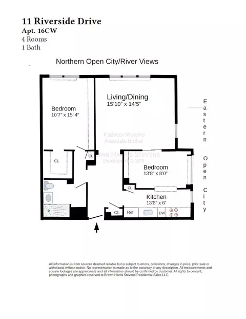 11 Riverside Dr #16CW, New York, NY 10023