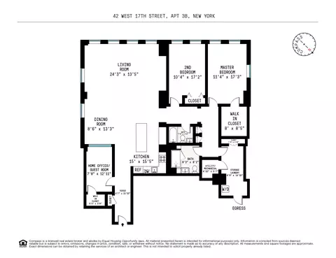 40 W 17th St #3B, New York, NY 10011