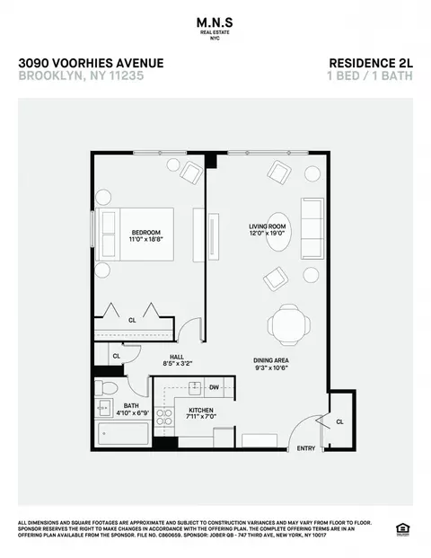 3090 Voorhies Ave #2-L, Brooklyn, NY 11235