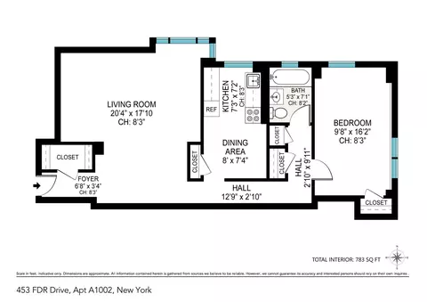 453 Fdr Dr #A1002, New York, NY 10002