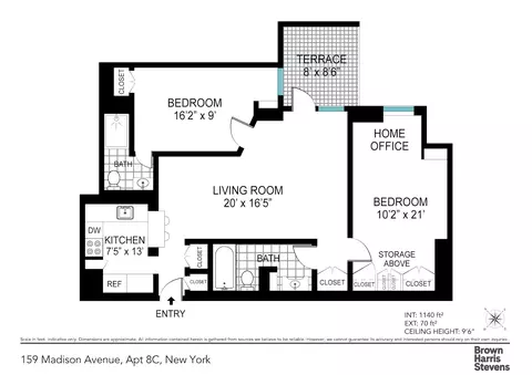 159 Madison Ave #8C, New York, NY 10016