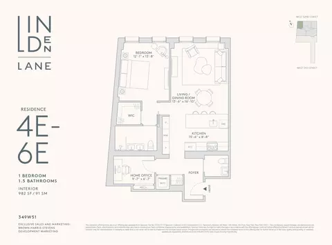 349 W 51st St #5E, New York, NY 10019