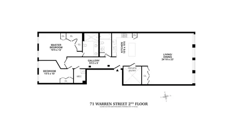 71 Warren St #2, New York, NY 10007