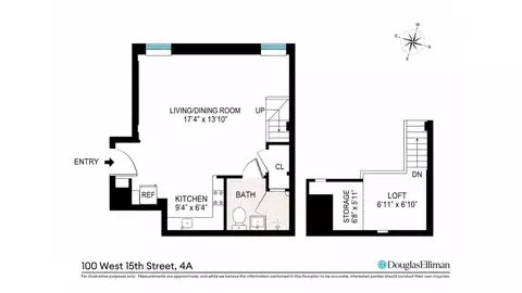 100 W 15th St #4A, New York, NY 10011
