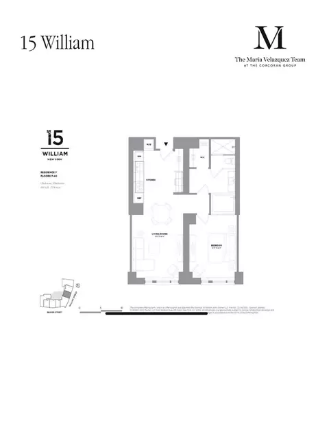 15 William St #23F, New York, NY 10005