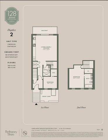 128 Summit St #2, Brooklyn, NY 11231