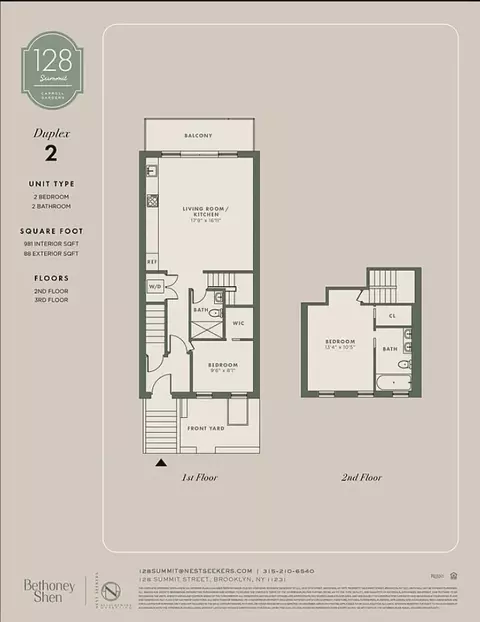 128 Summit St #2, Brooklyn, NY 11231