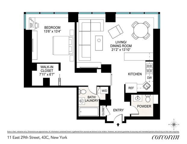 11 E 29th St #43C, New York, NY 10016
